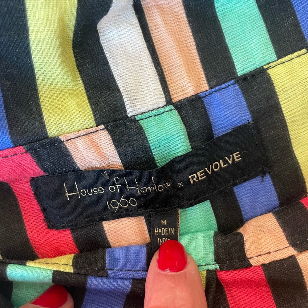 House of Harlow 1960 x Revolve Striped Pants Size Medium